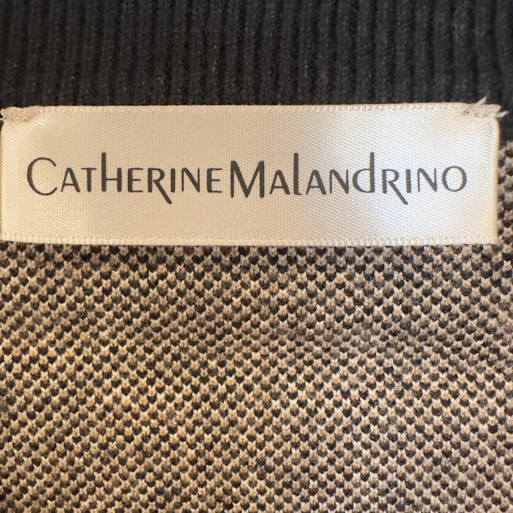 Catherine Malandrino Womens Horse Intarsia Crewneck Sweater Black Small NEW - Picture 2 of 9